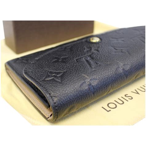 louis vuitton emilie empreinte wallet|black monogram louis vuitton wallet.